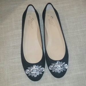 Jewel Badgley Mischka Cabella Evening Flats